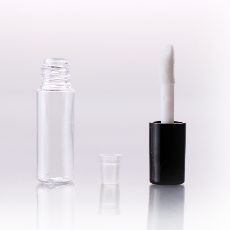 Image of Empty Mini Lip Gloss Tube Lip Comestic Trial Bottle Tool Empty Cosmetic Tube Lip Glaze Color Lip Oil Separate Bottle 4 Colors KK #6