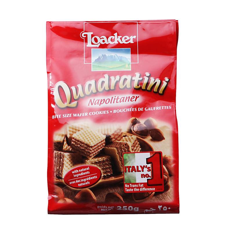 Loacker Quadratini Napolitaner 250g | Shopee Singapore