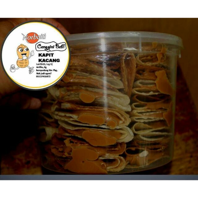 Kuih Kapit Peanut Peanut Butter 500gm Shopee Singapore