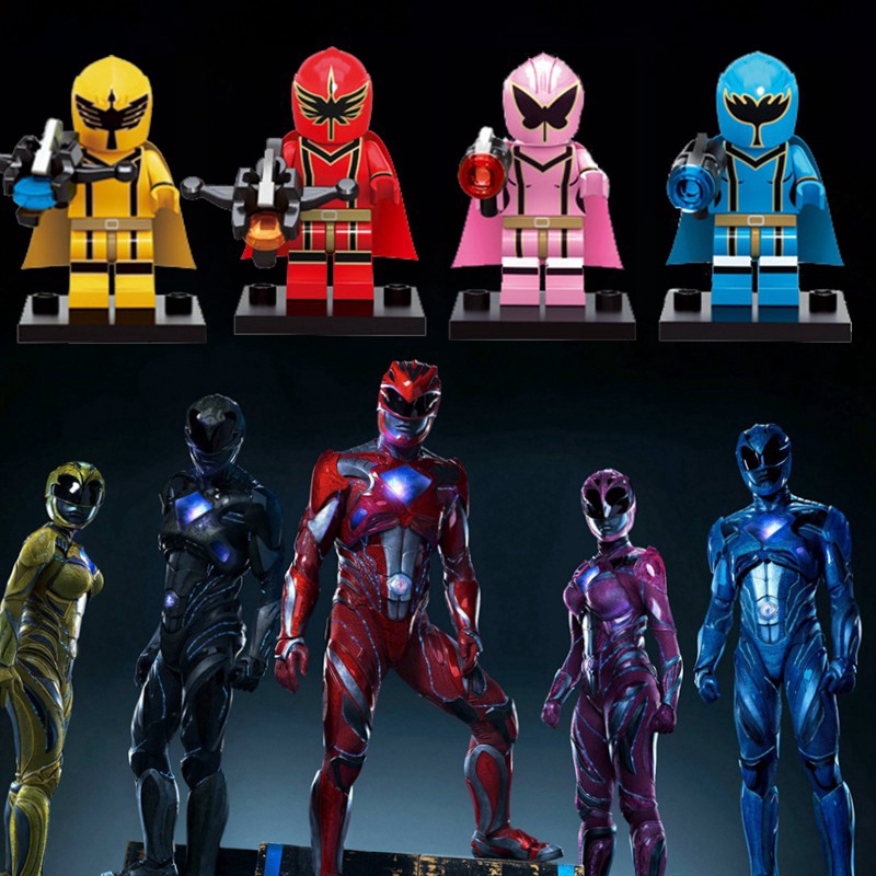 power rangers lego figures