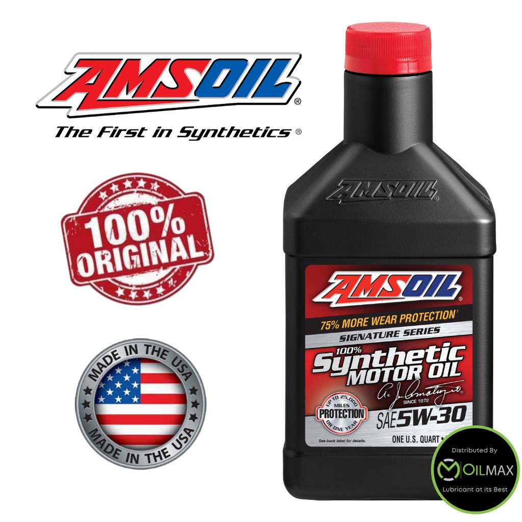 Amsoil Signature Series 5W30 (1 Quart) 946ml | Shopee Singapore