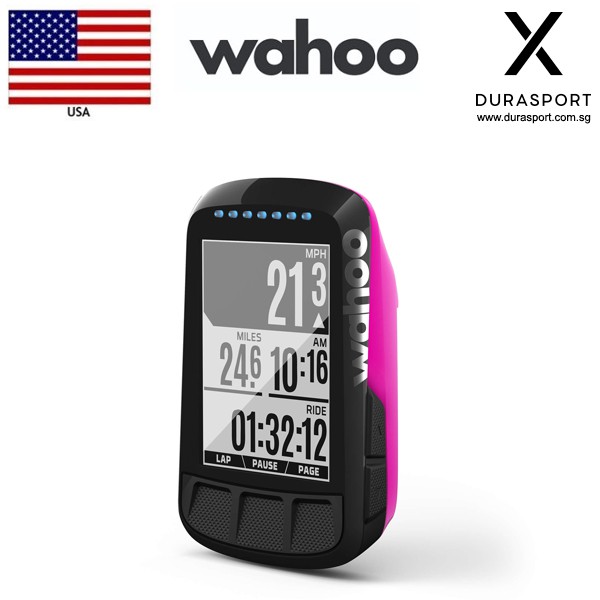 wahoo elemnt bolt pink