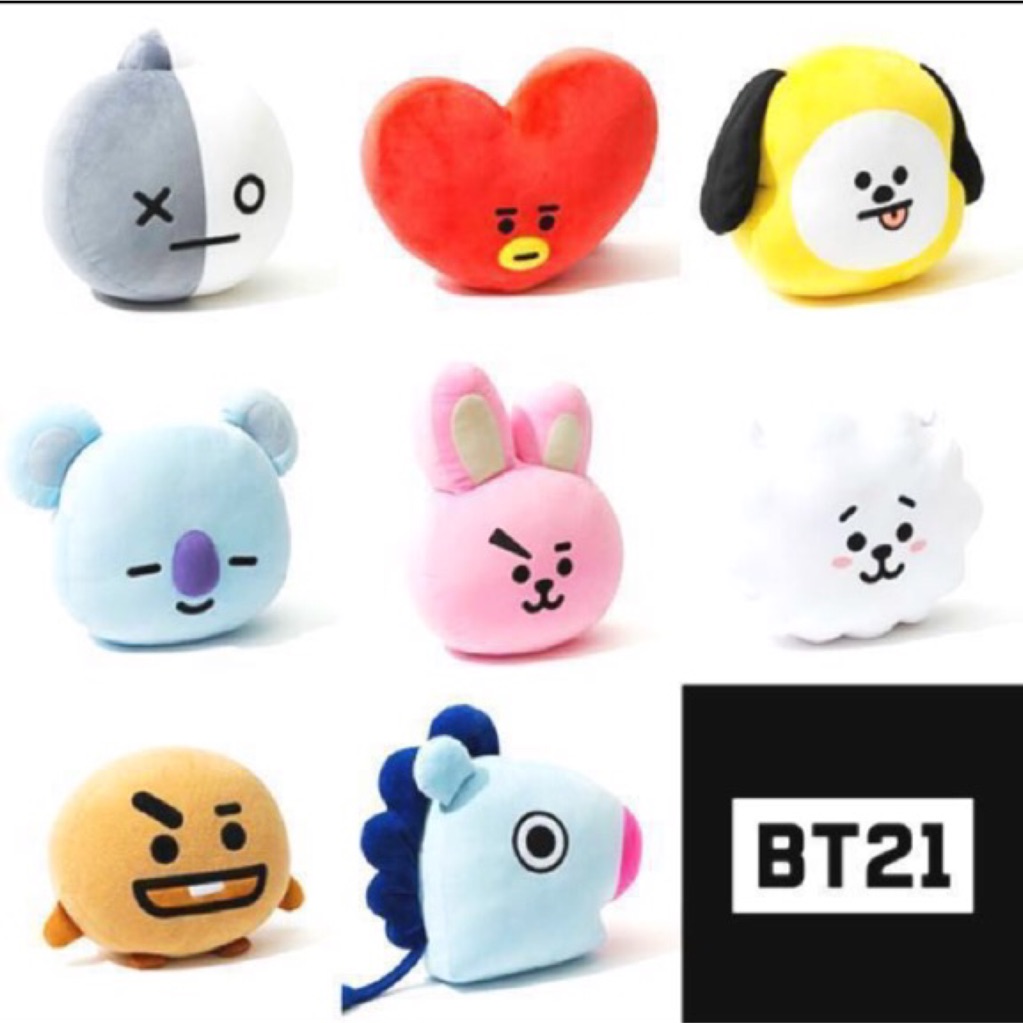 bt21 plushies