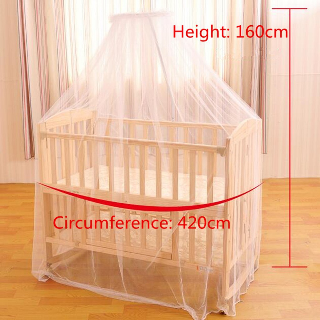 Sales Promotion Baby Canopy Drape Mosquito Net For Cot Crib Bed