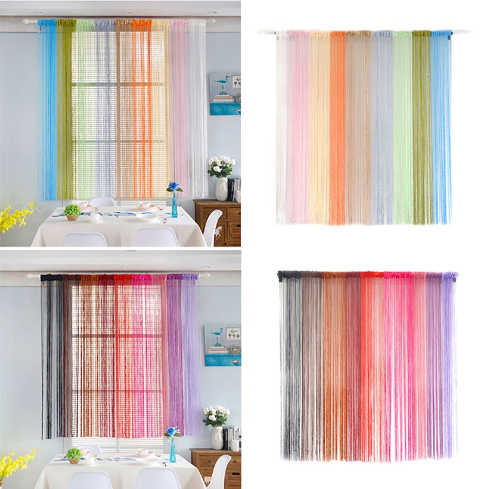 String Curtains Patio Net Screen Windows Divider Shopee Singapore