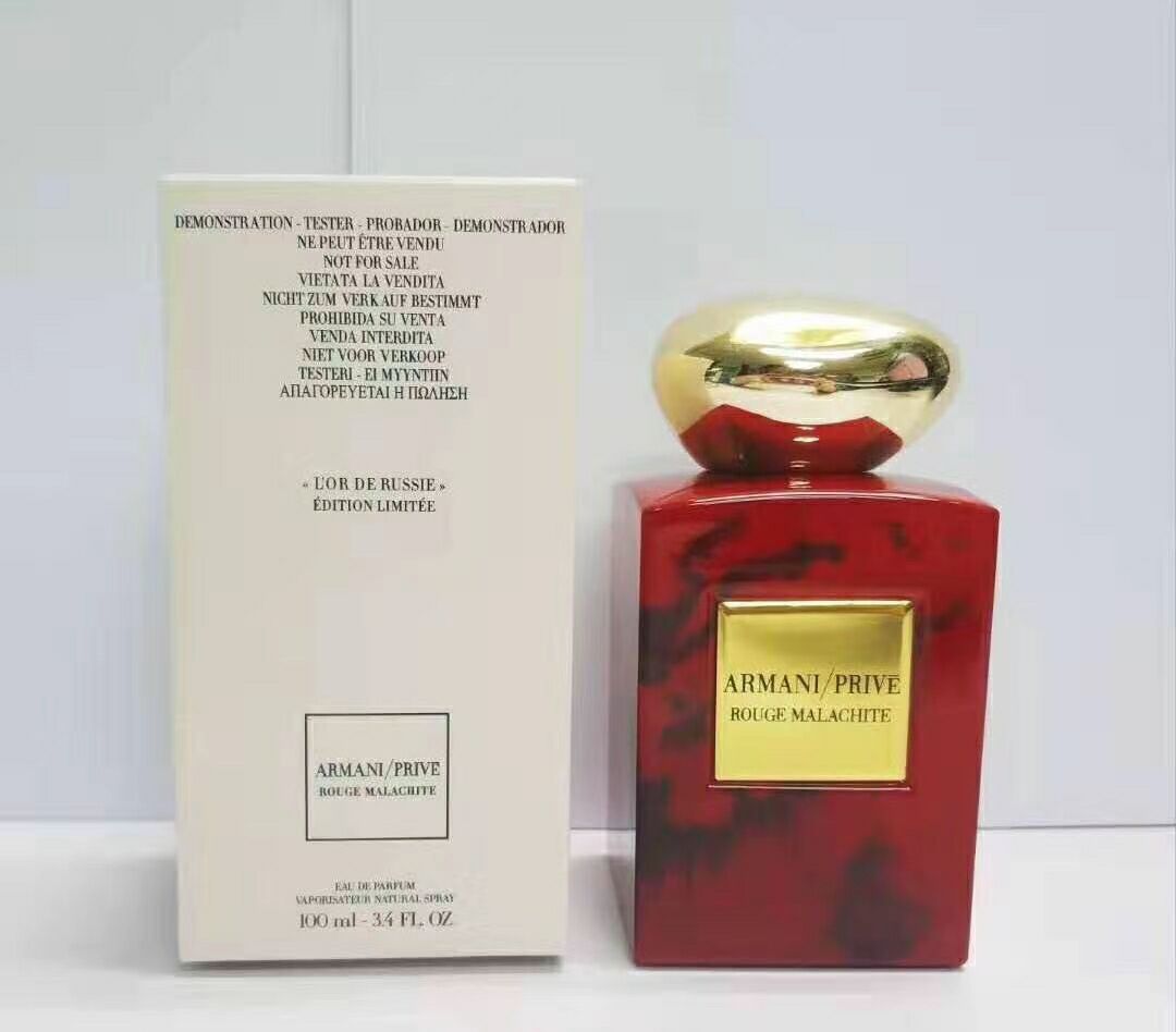 armani prive rouge malachite tester