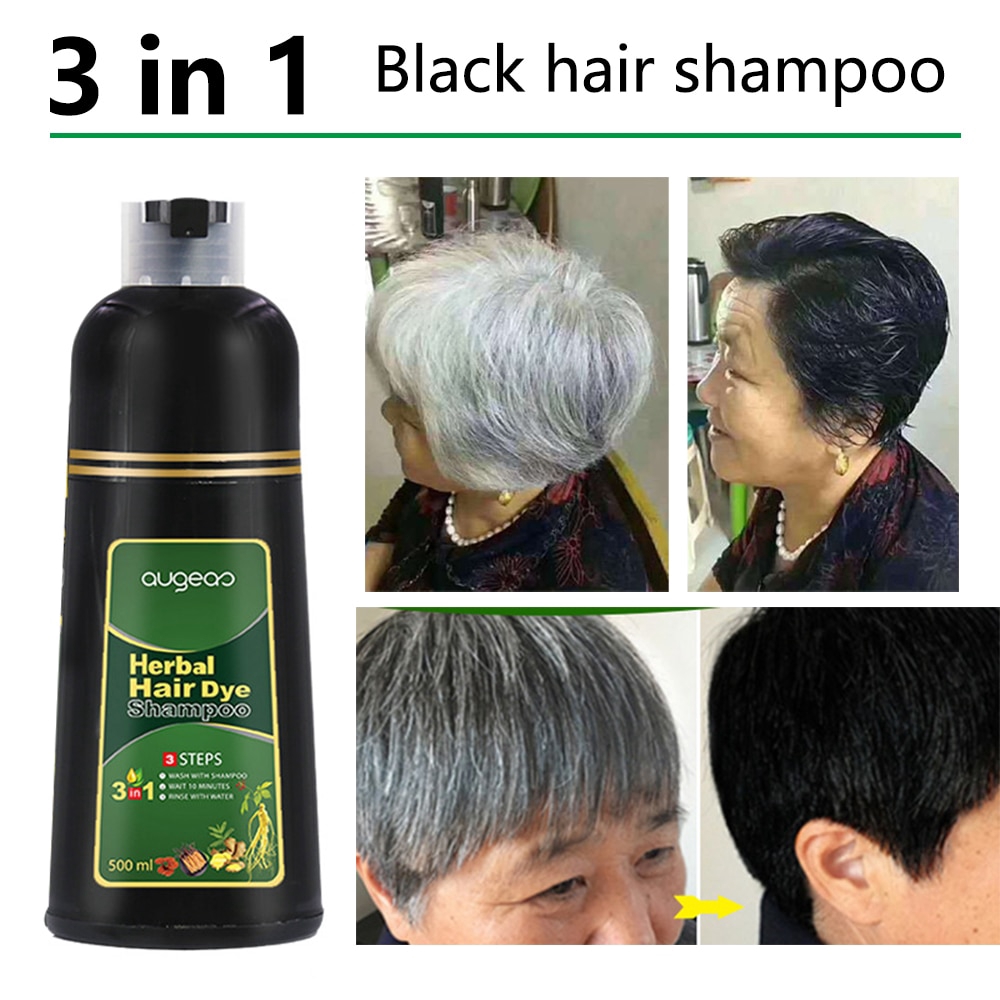 Organic Natural Fast Hair Dye Only 5 Minutes Noni Plant Essence Black Hair  Color Dye Shampoo for Cover Gray White Hair | Shopee Singapore