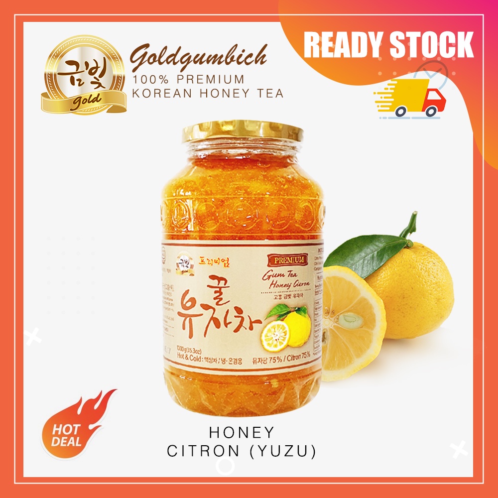 Premium Korean Honey Tea Honey Yuzu (1 KG) Shopee Singapore