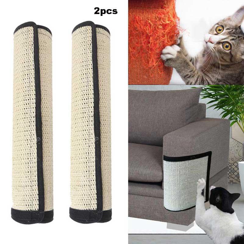Cat Scratch Furniture Protector Flexible Cat Couch Guard Pad With