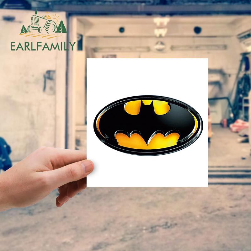 EARLFAMILY 13 x 13cm Batman Logo Super Hero Funny Car Stickers Car Rear  Windshield Bumper Laptop Waterproof Vinyl Decal | Shopee Singapore
