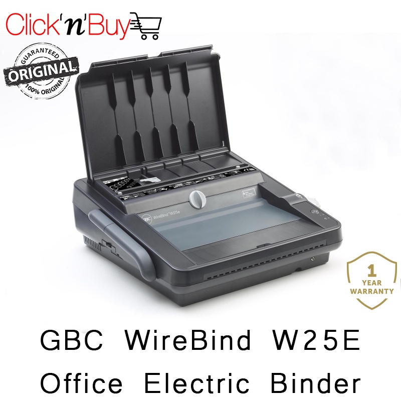 GBC WireBind W25E Office Electric Binder. A4 Document Size. Auto