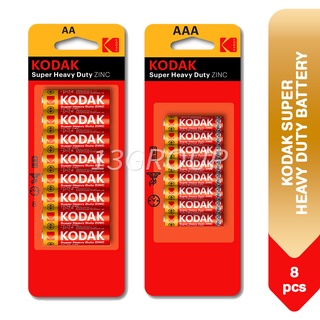 KODAK AA / AAA Heavy Duty Battery Batteries, 8s