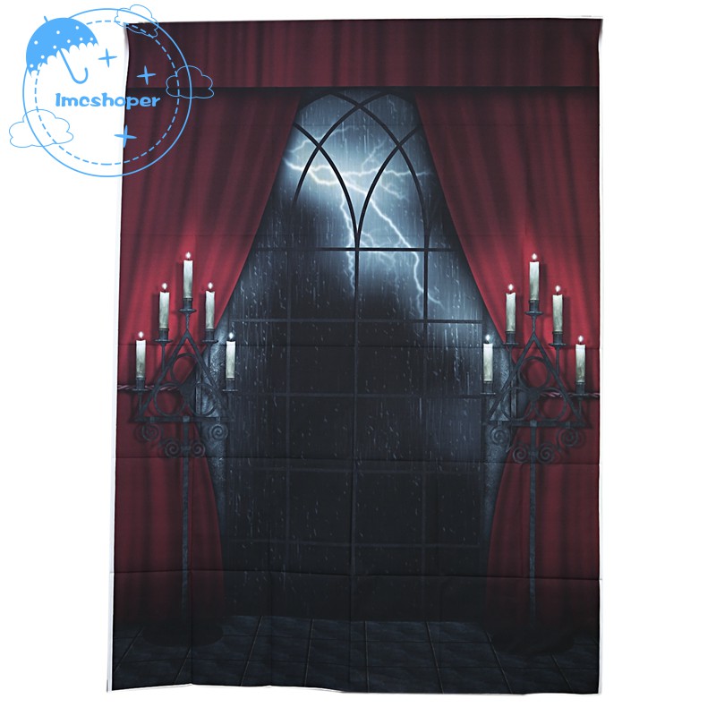 Photography Backdrop Indoor 150x200cm Halloween Background Red