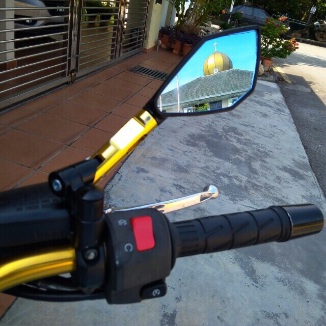 Rizoma Side Mirror Y15 Rs150 Lc135 R15 R25 125z Fz150 Nvx Nmax Xmax Vario Pcx Rfs150 Vf3i Ex5 Dash Wave Srl Shopee Singapore