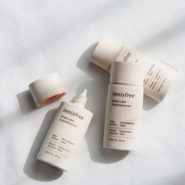 Innisfree SIMPLE LABEL TINTED MOISTURIZER SPF50 PA Shopee Singapore