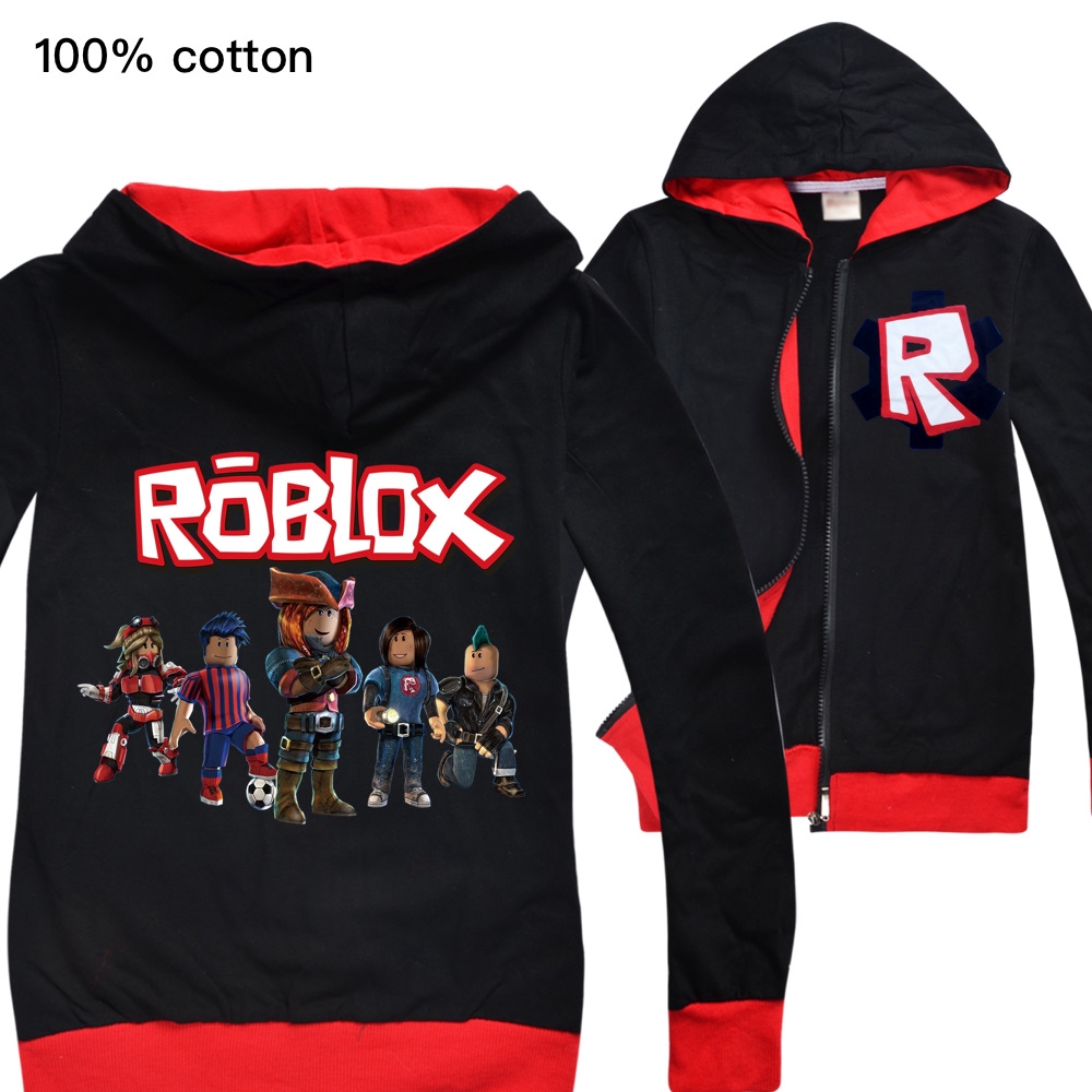 Roblox 2020 Spring And Autumn Thin Zipper Girls Children S Pure Cotton Boys Jacket Shopee Singapore - pilot jacket roblox