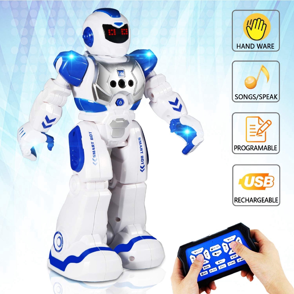 robot with remote control toy