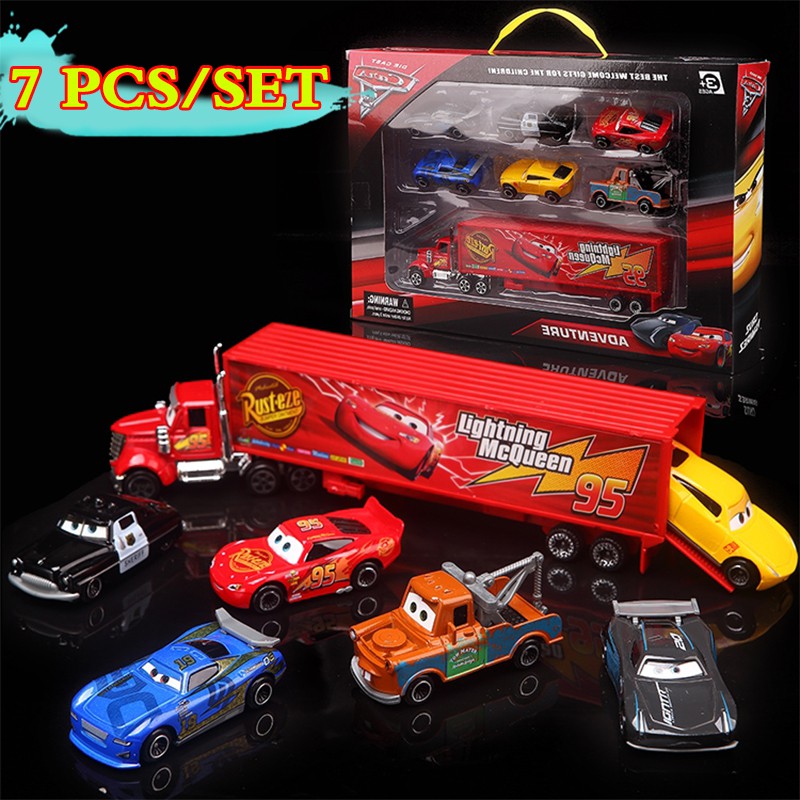 lightning mcqueen toy set