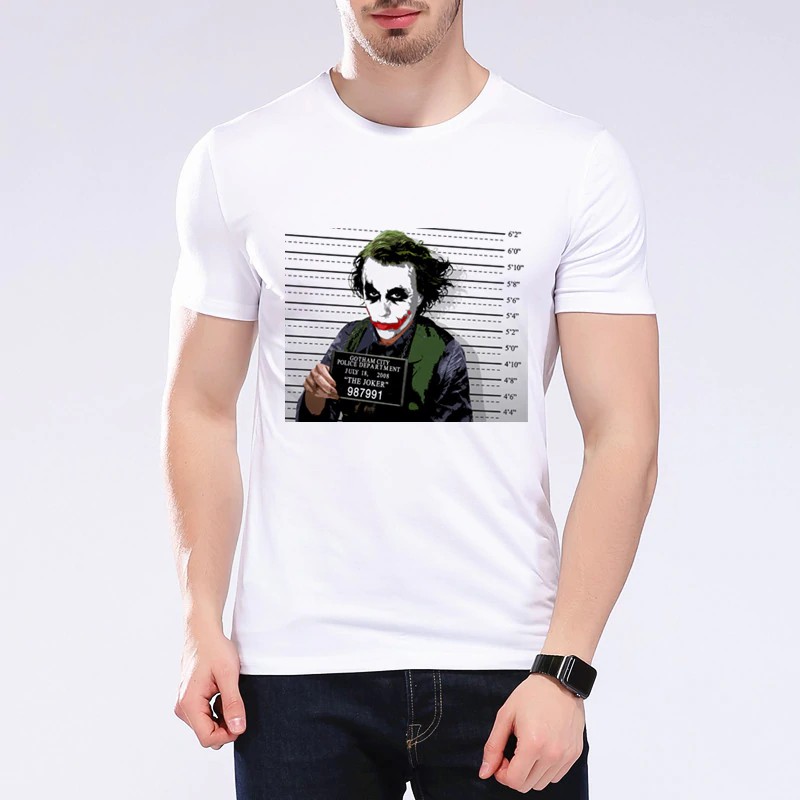 joker t shirt hip hop