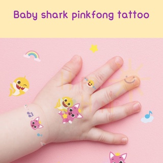 Pinkfong Tattoo Baby Shark Tattoo Character Tattoo Kids Picture Toys #4