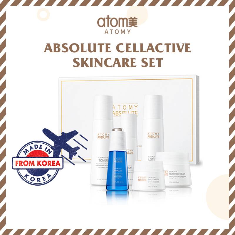 Atomy Absolute Cellactive Skincare Set Shopee Singapore