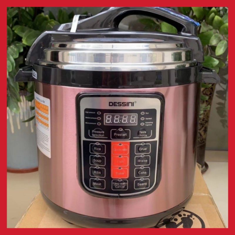 Dessini Pressure Cooker 6l Shopee Singapore