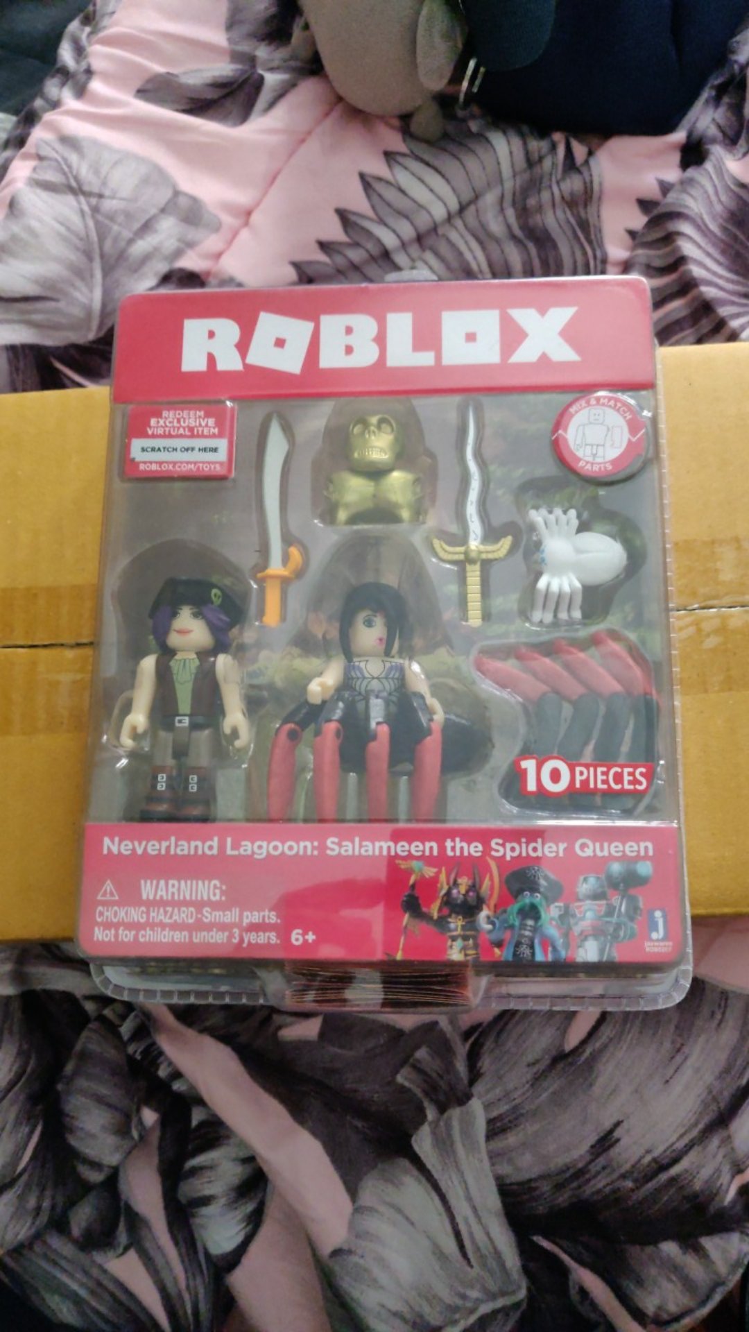 Roblox Game Packs Neverland Lagoon Salameen The Spider Queen Shopee Singapore - arachnid queen roblox toy code