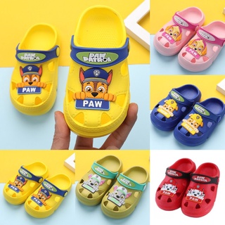 PAW PATROL Children's sandals Xiaxin boys' and girls' shoes baby cave shoes children's anti slip beach shoes home shoes #0