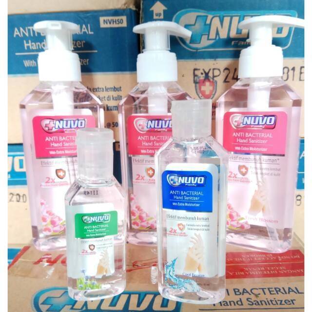 Nuvo Hand Sanitizer Gel 50ml 85ml Shopee Singapore