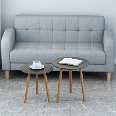 Nordic 100 Solid Wood Small Round Table Coffee Table Bedside