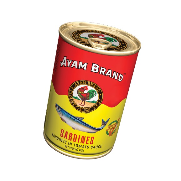 Ayam Brand Sardine In Tomato Sauce 425g Shopee Singapore