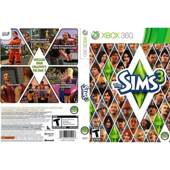 the sims xbox 360