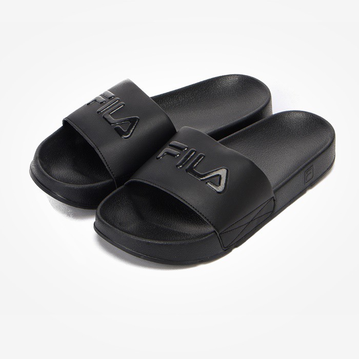 fila black rubber shoes