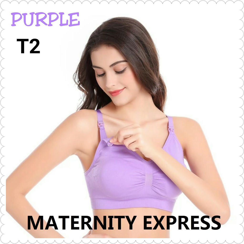 Image of 🇸🇬 nursing bra maternity padded bra MATERNITY EXPRESS-BRA03 #5