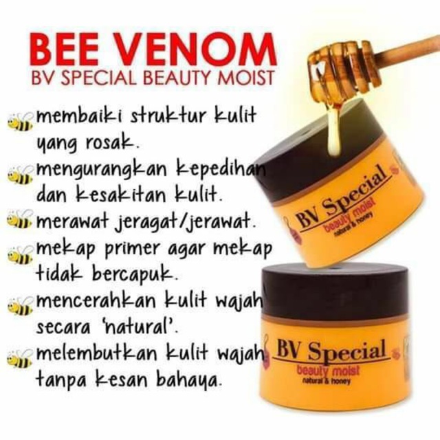 Bee Venom Moist Original Shopee Singapore