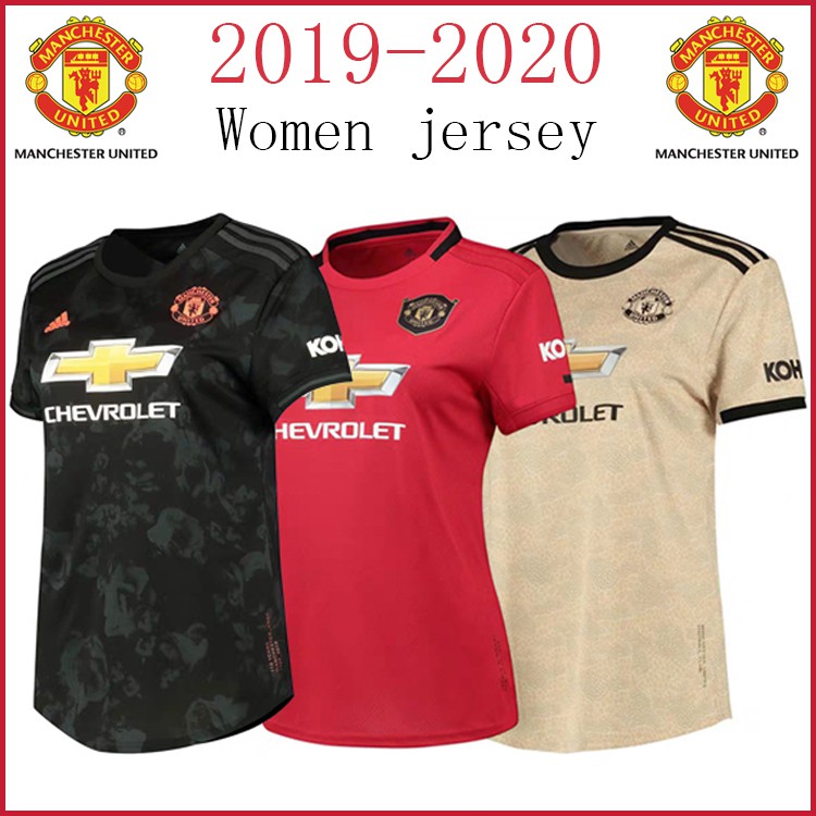 manchester united female jersey