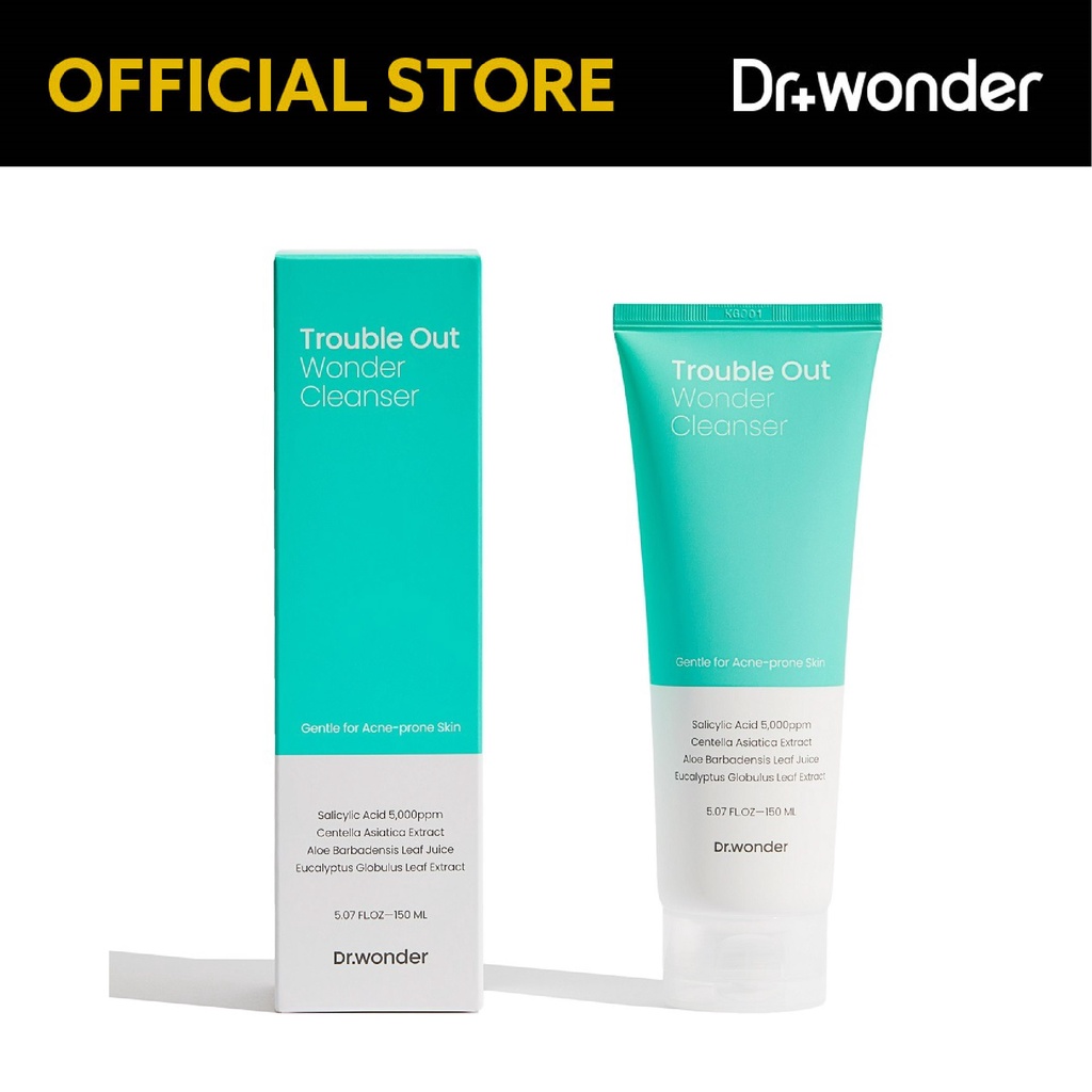 (Dr. wonder Official ) Troubleout Wonder Cleanser (face cleaser