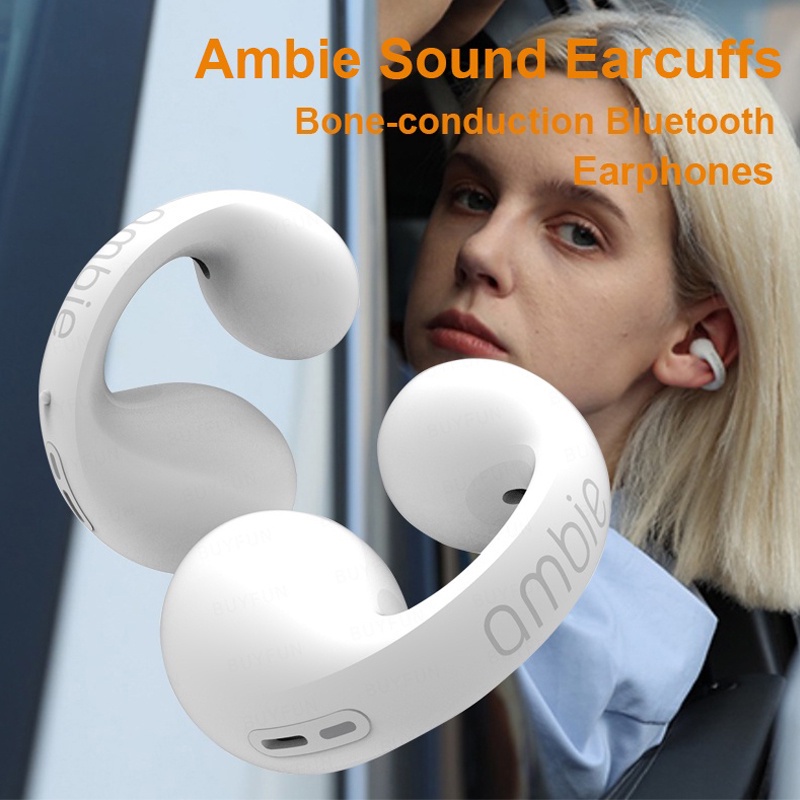 Wireless Earphones ambie AMTW01 TWS Hifi Stereo Wireless Earbuds Touch
