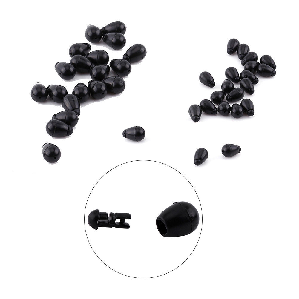 20pc Quick Change Beads Carp Terminal Tackle Method Feeder Rig