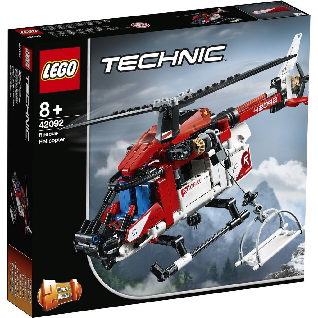 rescue helicopter lego technic