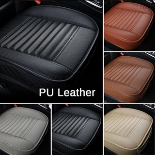[Shop Malaysia] Hafa_DAG_01 Car Front Seat Cover PU Leather Non-slip Car Seat Cushion Cover for Four Seasons