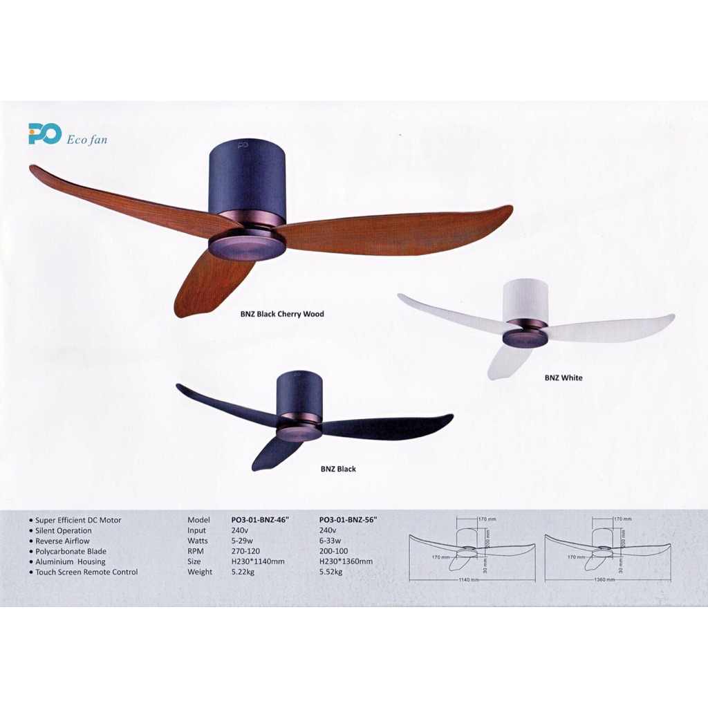 Dc Motor Ceiling Fan