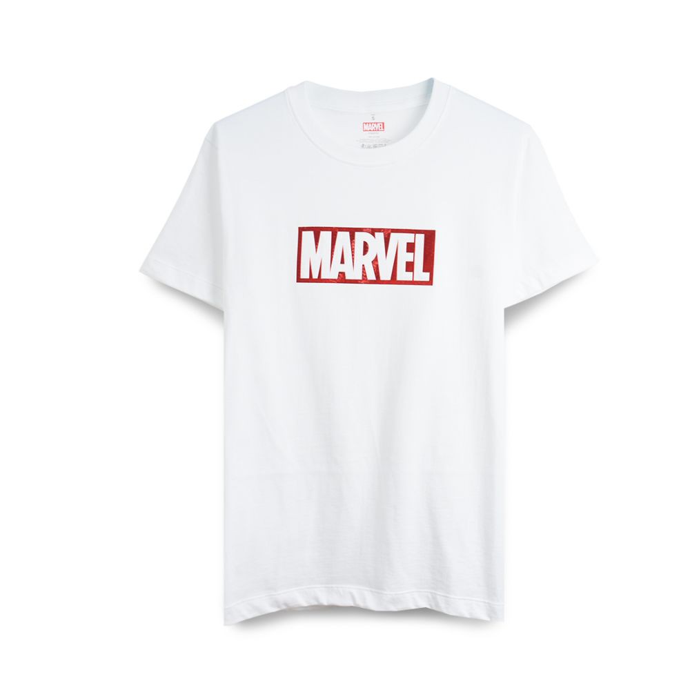 marvel logo t shirts