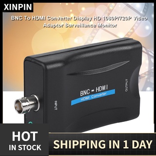 [READY STOCK] Xinpin BNC To HDMI Converter Display HD 1080P/720P Video Adapter Surveillance Monitor