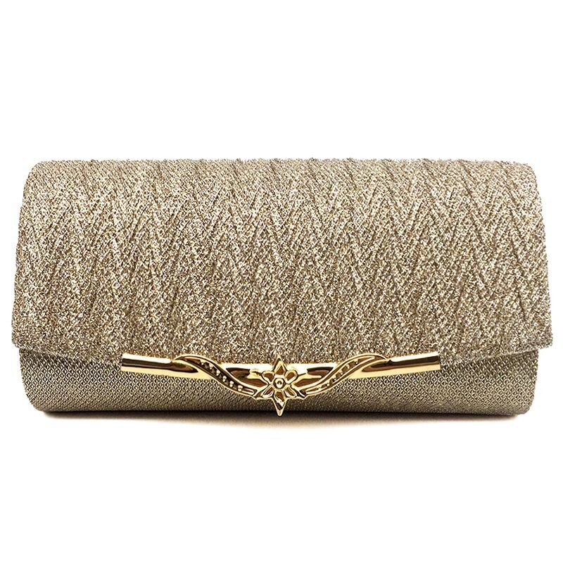 A&J Bag Girls Wedding Clutches Party Women Glitter Evening Chain Shoulder Banquet Handbag