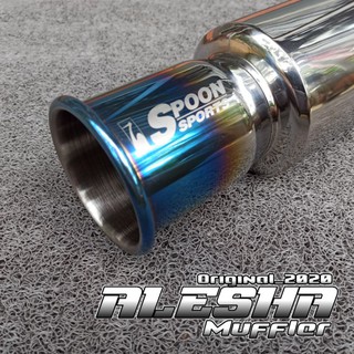 Spoon Racing Exhaust Car Spoon Burntipe Full Solid Sound 3inc