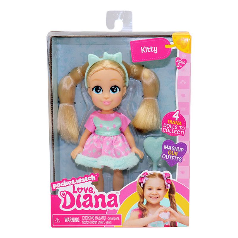 Love Diana Kitty Diana Doll 15cm / Original | Shopee Singapore