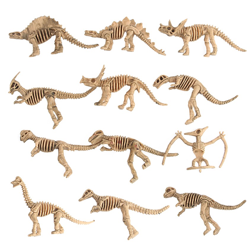 dinosaur skeleton figures