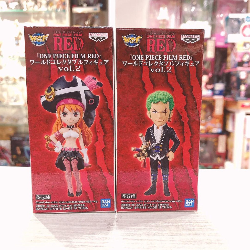 There Is A Video Game Overseas Limited One Piece WCF RED Nami Zoro