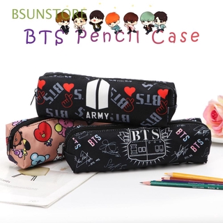 Kpop Fashion Stationery Storage Organizer Coin Purse Canvas - roblox pen bag game around zipper pencil case student cute stationery bag gift for men and women large pencil cases zippered pencil pouch from